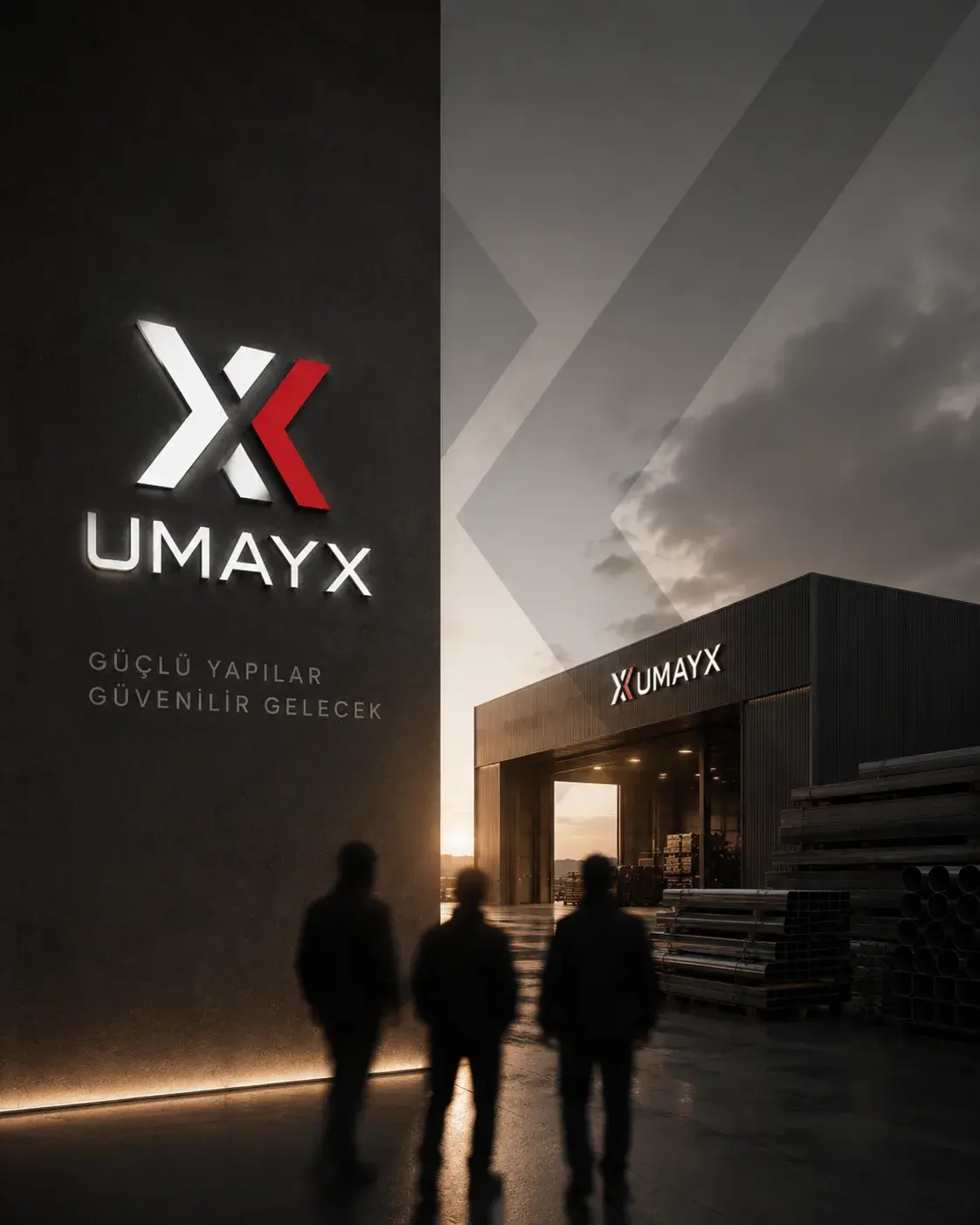 UmayX — Güçlü Yapılar, Güvenilir Gelecek: tesis ve ekip